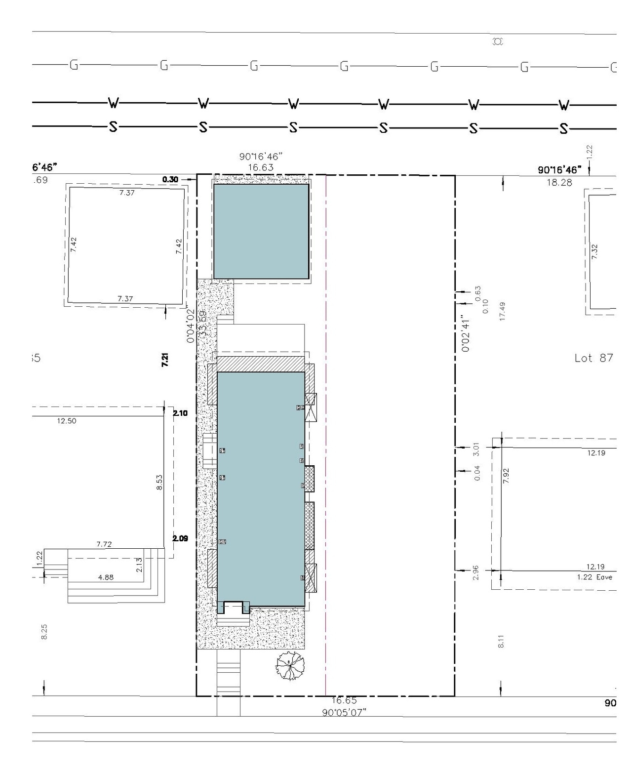 Construction site plan for project from page 3 of the file 'DMAP Plans (Submitted) DP2026-01609 (1MB) 2026-03-23'