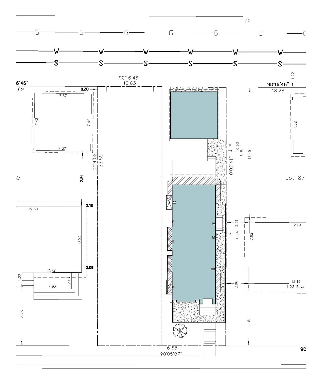 Construction site plan for project from page 2 of the file 'DMAP Plans (Submitted) DP2026-01610 (1MB) 2026-03-23'