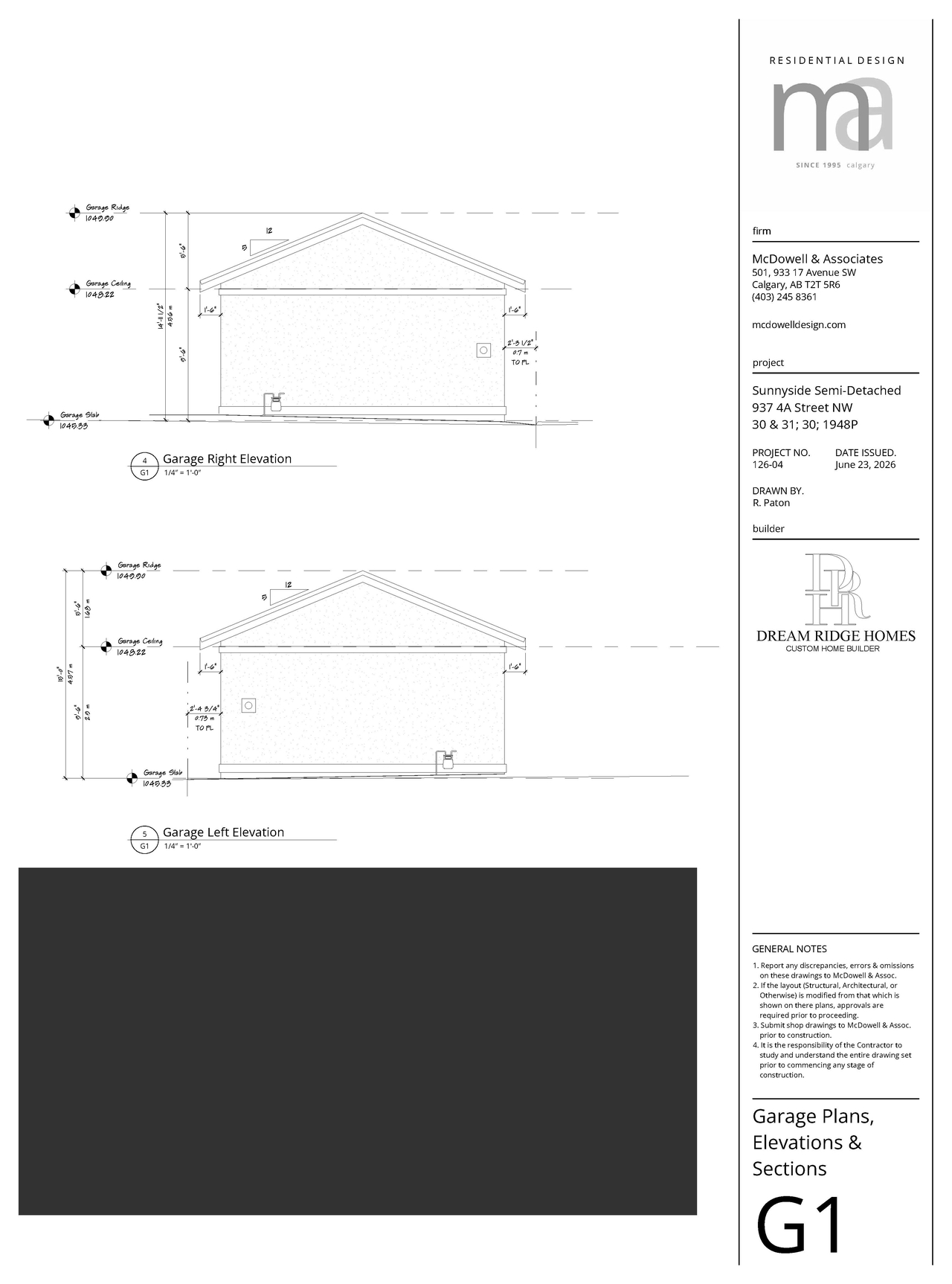 Image from page 3 of the file 'DP2026-01615 DMAP Plans Amended (1MB) 2026-06-24'