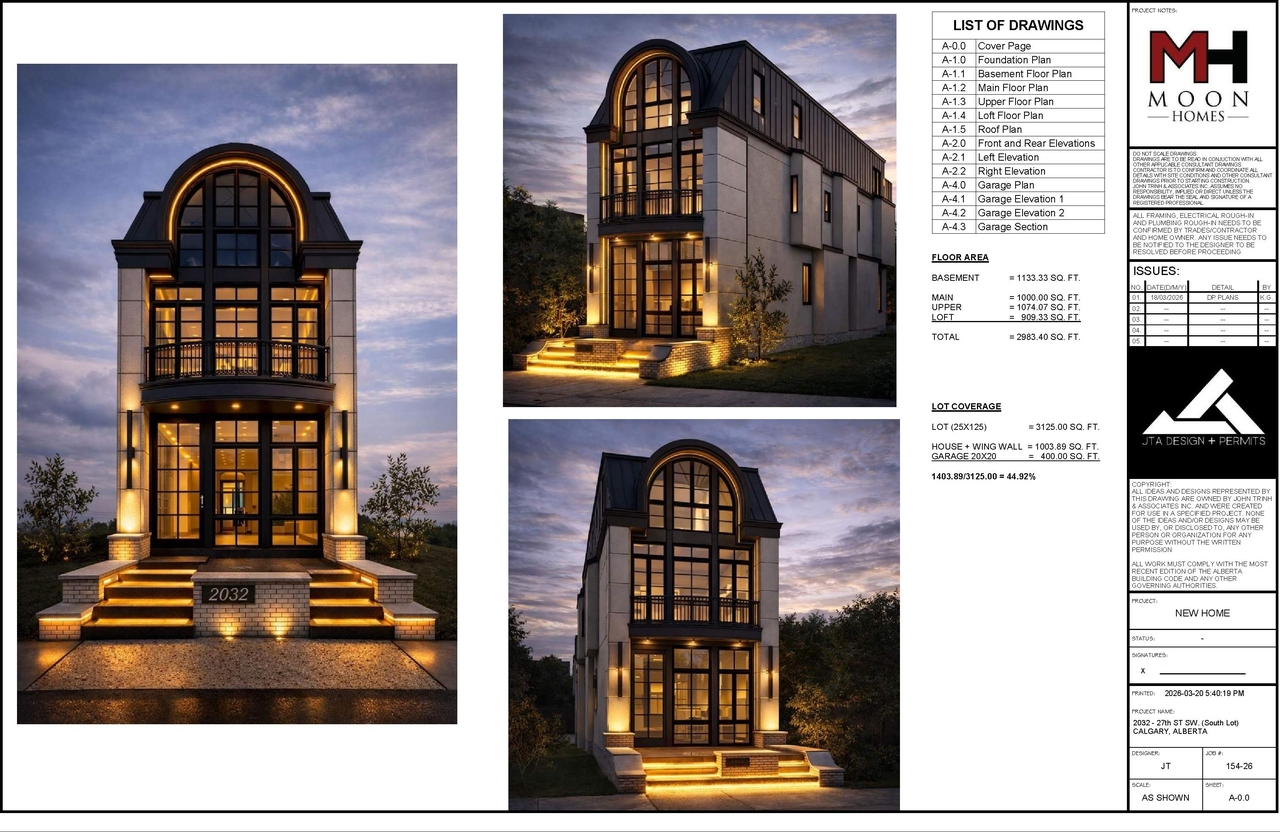 Rendering of building from page 1 of the file 'DP2026-01637 DMAP Plans Submitted (3MB) 2026-03-23'