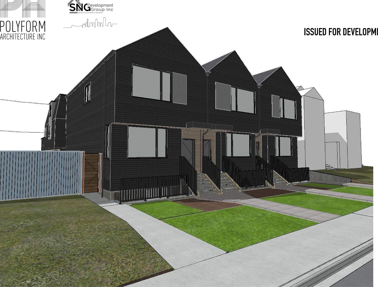 Rendering of building from page 1 of the file 'DP2026-01686 DMAP Decision Rendered (5MB) 2026-07-16'