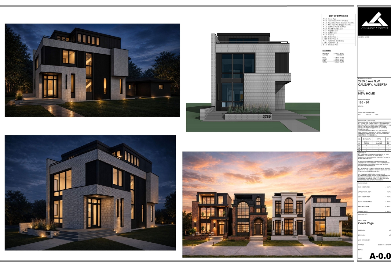 Rendering of building from page 1 of the file 'DP2026-01701 DMAP Plans Amended (5MB) 2026-08-11'