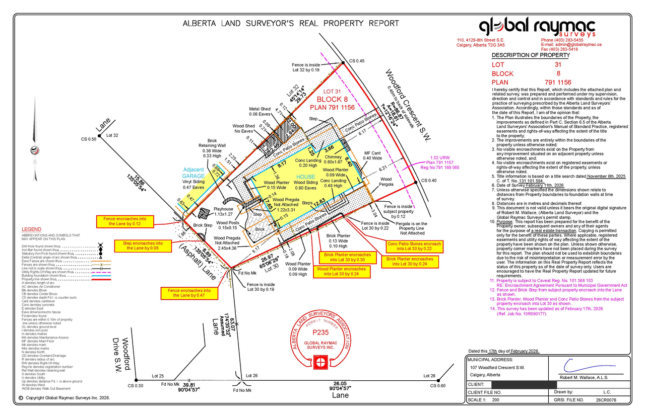 Construction site plan for project from page 1 of the file 'DP2026-01712 - DMAP Plans Submitted (1MB) 2026-03-26'