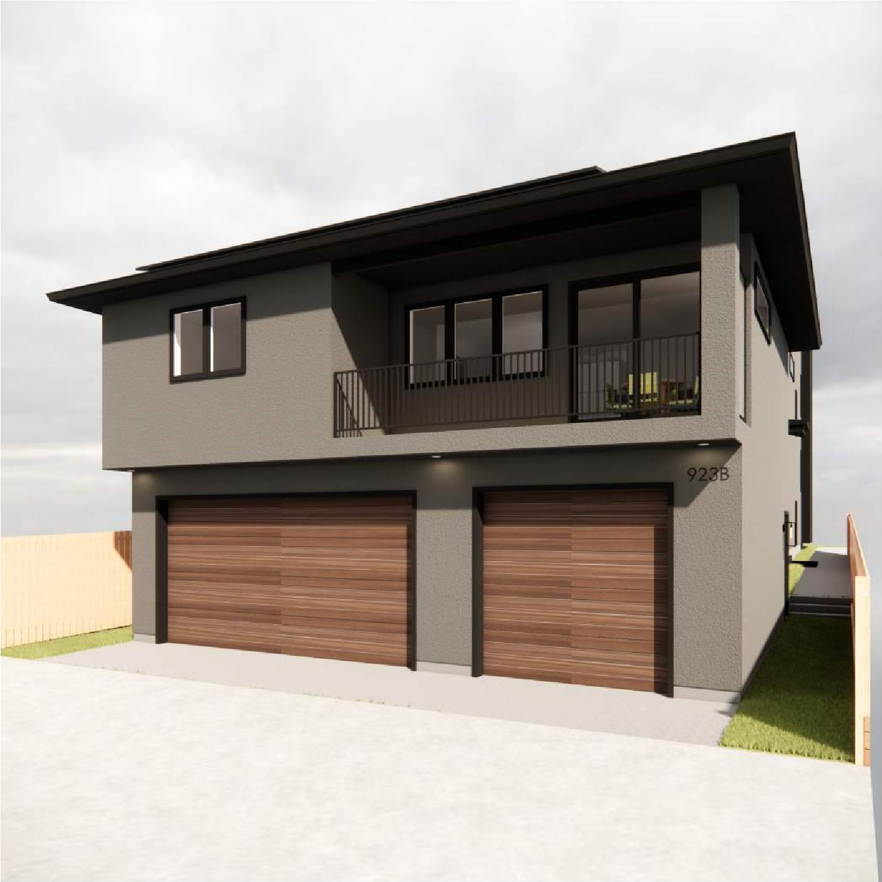 Rendering of building from page 7 of the file 'DP2026-01875 - DMAP Plans Amended (8MB) 2026-06-05'