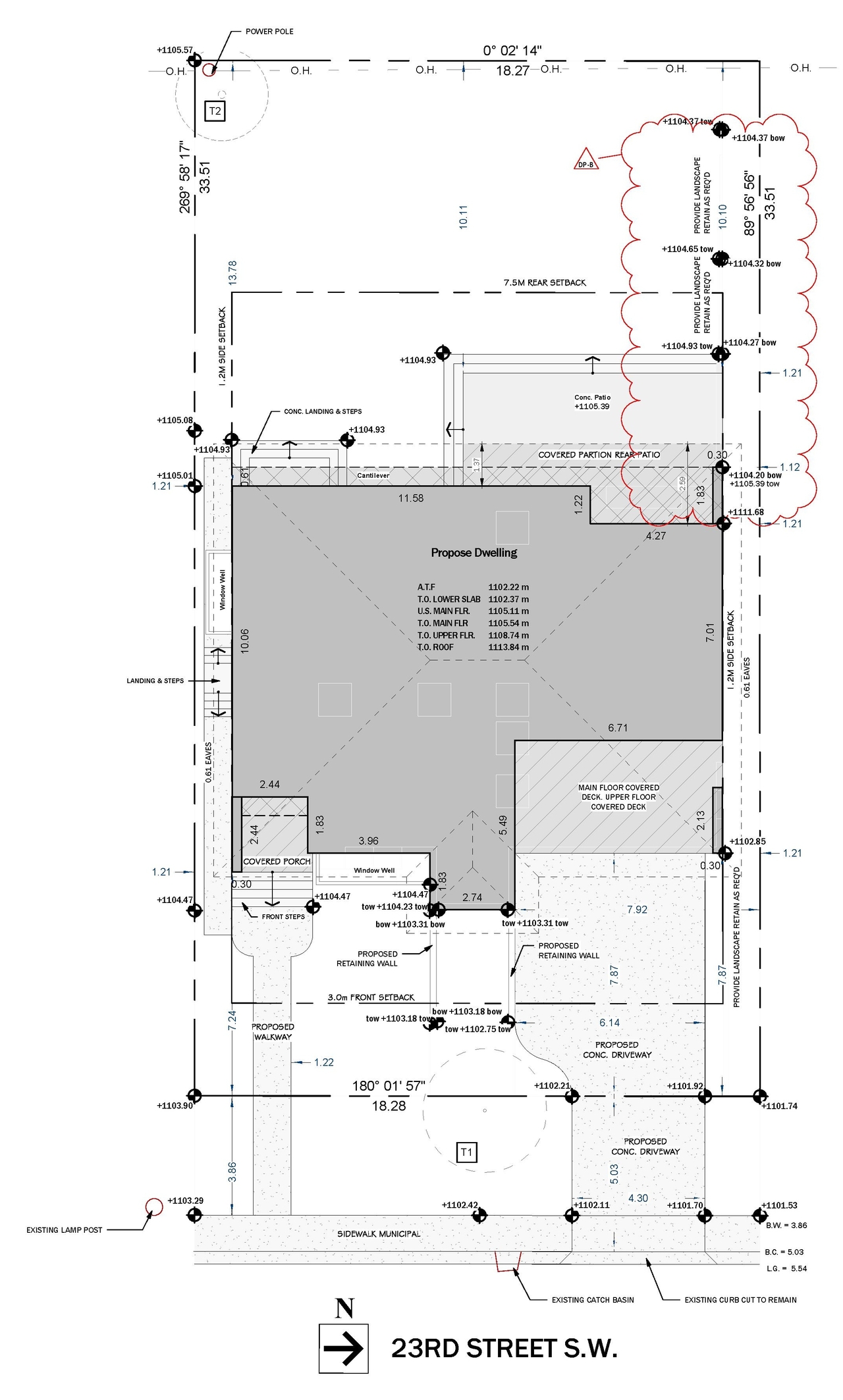 Construction site plan for project from page 2 of the file 'DP2026-01892 - DMAP PLANS - DECISION RENDERED - 2026-06-03 (4MB)'