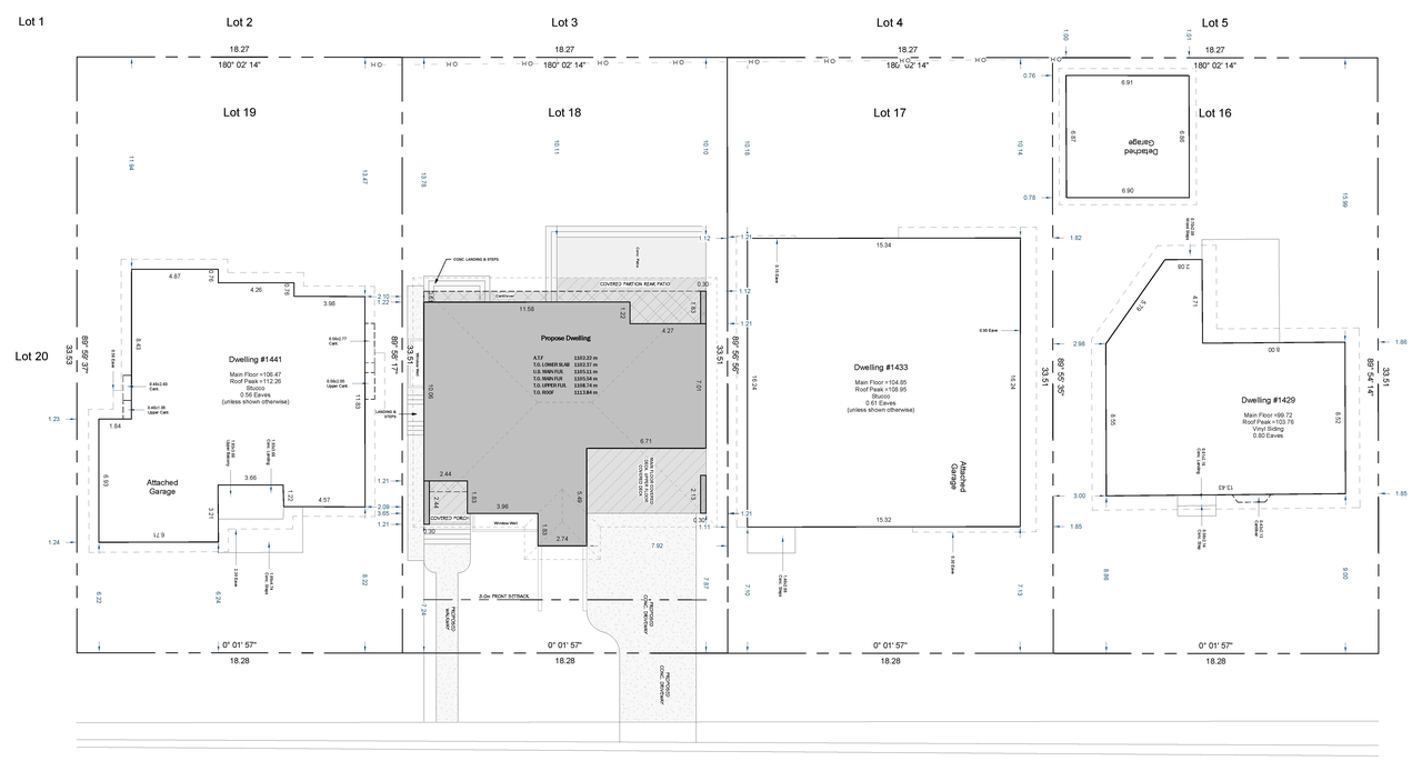 Construction site plan for project from page 3 of the file 'DP2026-01892 - DMAP PLANS - DECISION RENDERED - 2026-06-03 (4MB)'