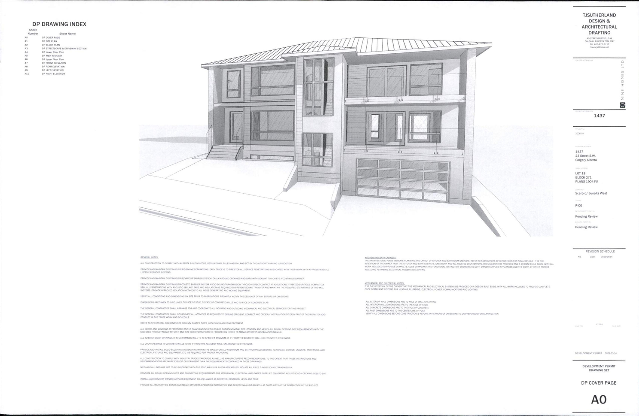 Image from page 1 of the file 'DP2026-01892 DMAP Plans Submitted 2026-08-04 1MB'