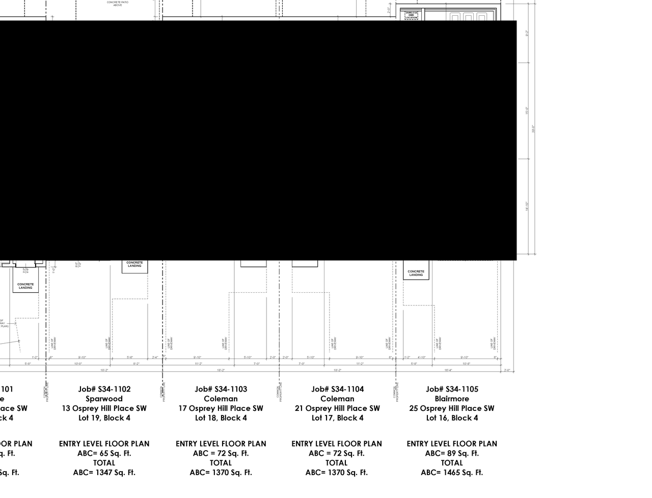 Floor plan for project from page 6 of the file 'DP2026-01893-DMAP Plans Submitted 2026-04-21 1MB'