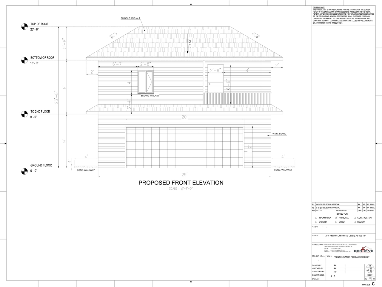 Image from page 2 of the file 'DP2026-01958 - DMAP Plans Amended (3MB) 2026-08-13'