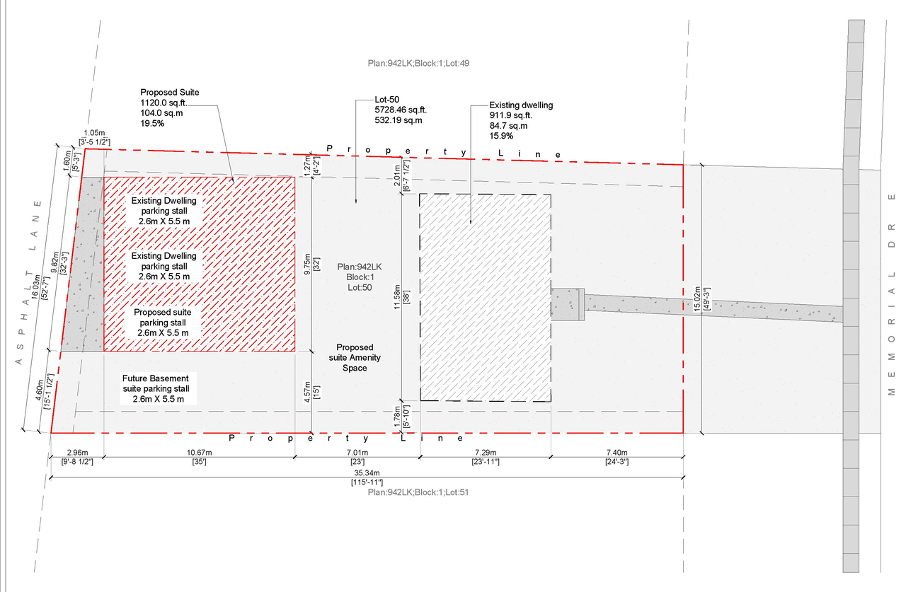 Construction site plan for project from page 3 of the file 'DP2026-02042 DMAP Plans (Submitted)  2026-04-09 (5MB)'