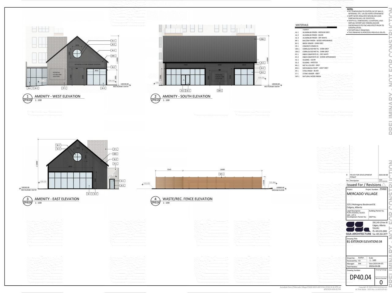Image from page 7 of the file 'DP2026-02043 DMAP Plans (Submitted) 2026-04-28 (7MB)'