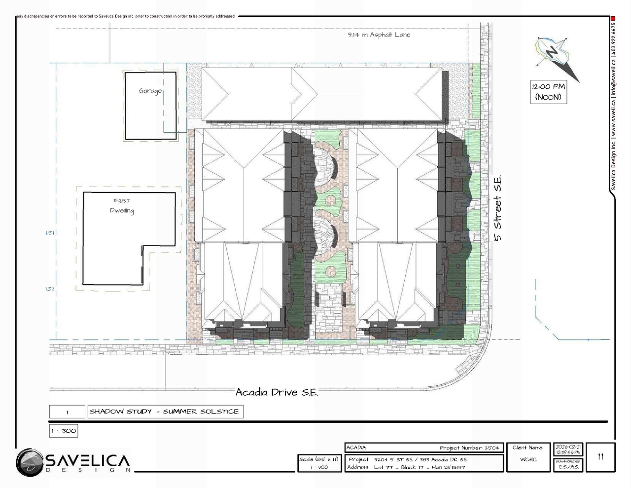 Construction site plan for project from page 17 of the file 'DP2026-02045 Circulation Package'