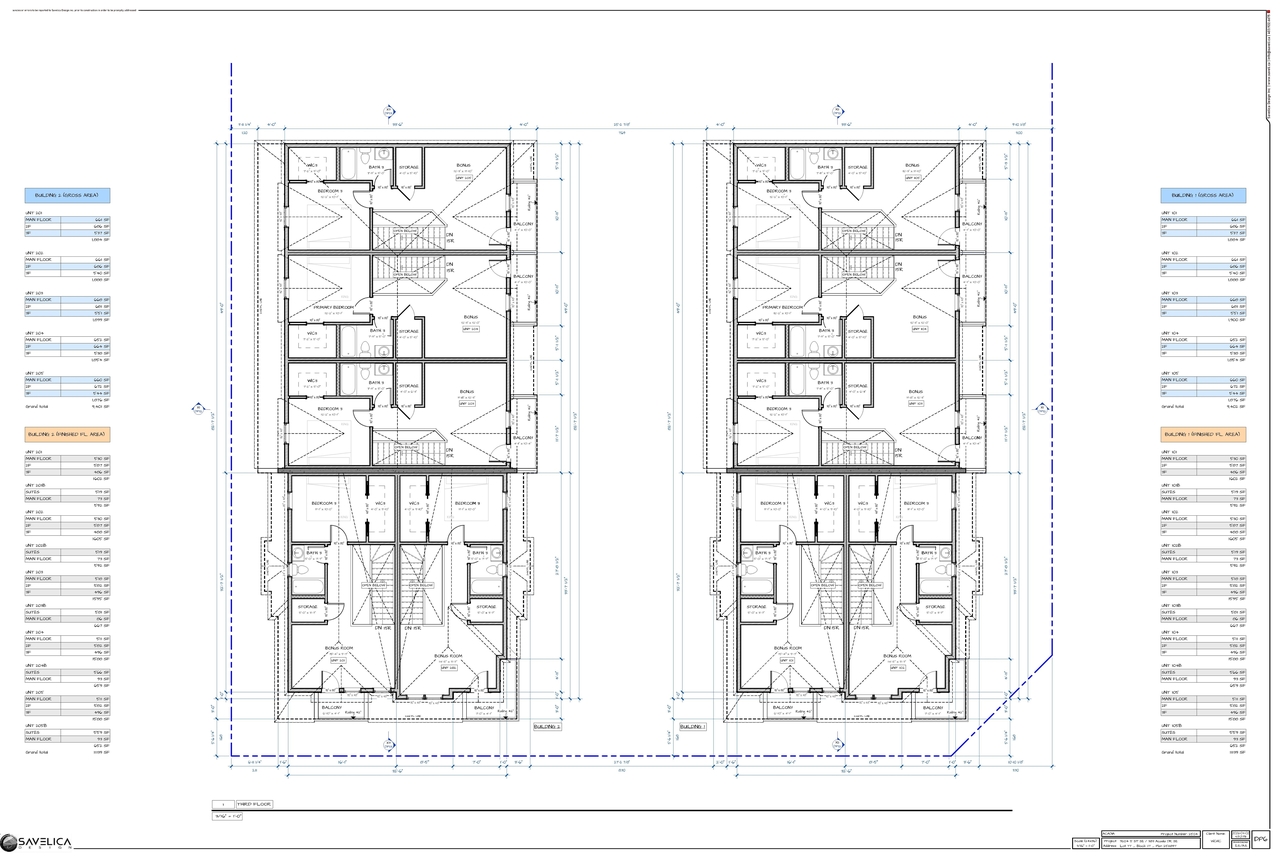 Floor plan for project from page 8 of the file 'DP2026-02045 Circulation Package'