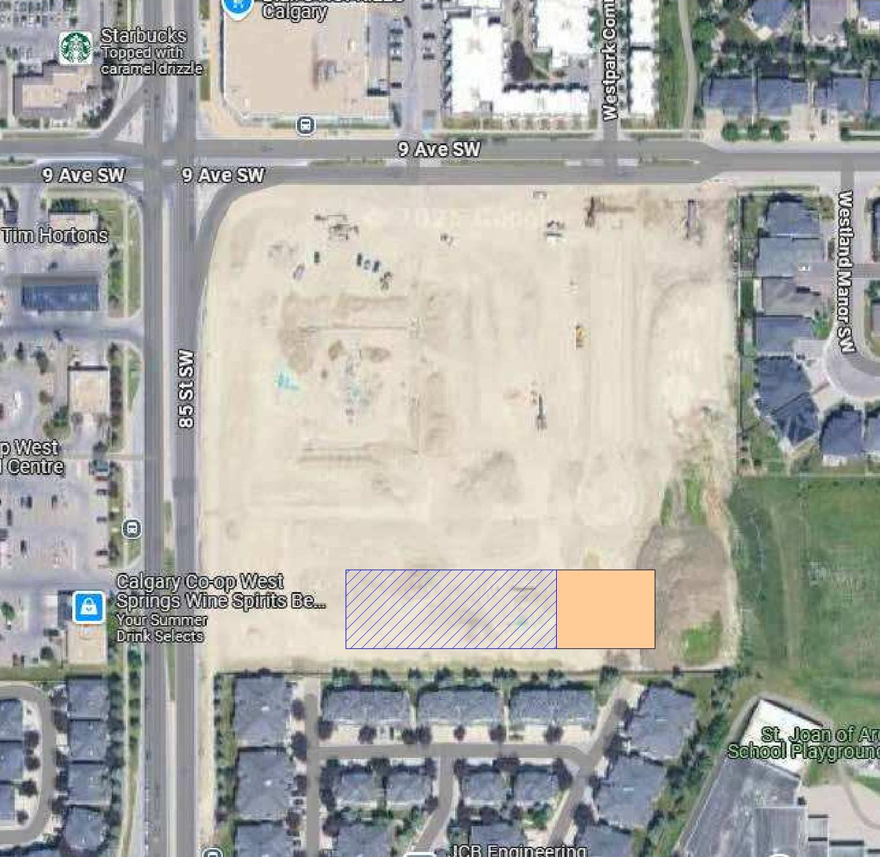 Construction site plan for project from page 1 of the file 'DP2026-02093 - DMAP PLANS - DECISION RENDERED  2026-04-13 (2MB)'