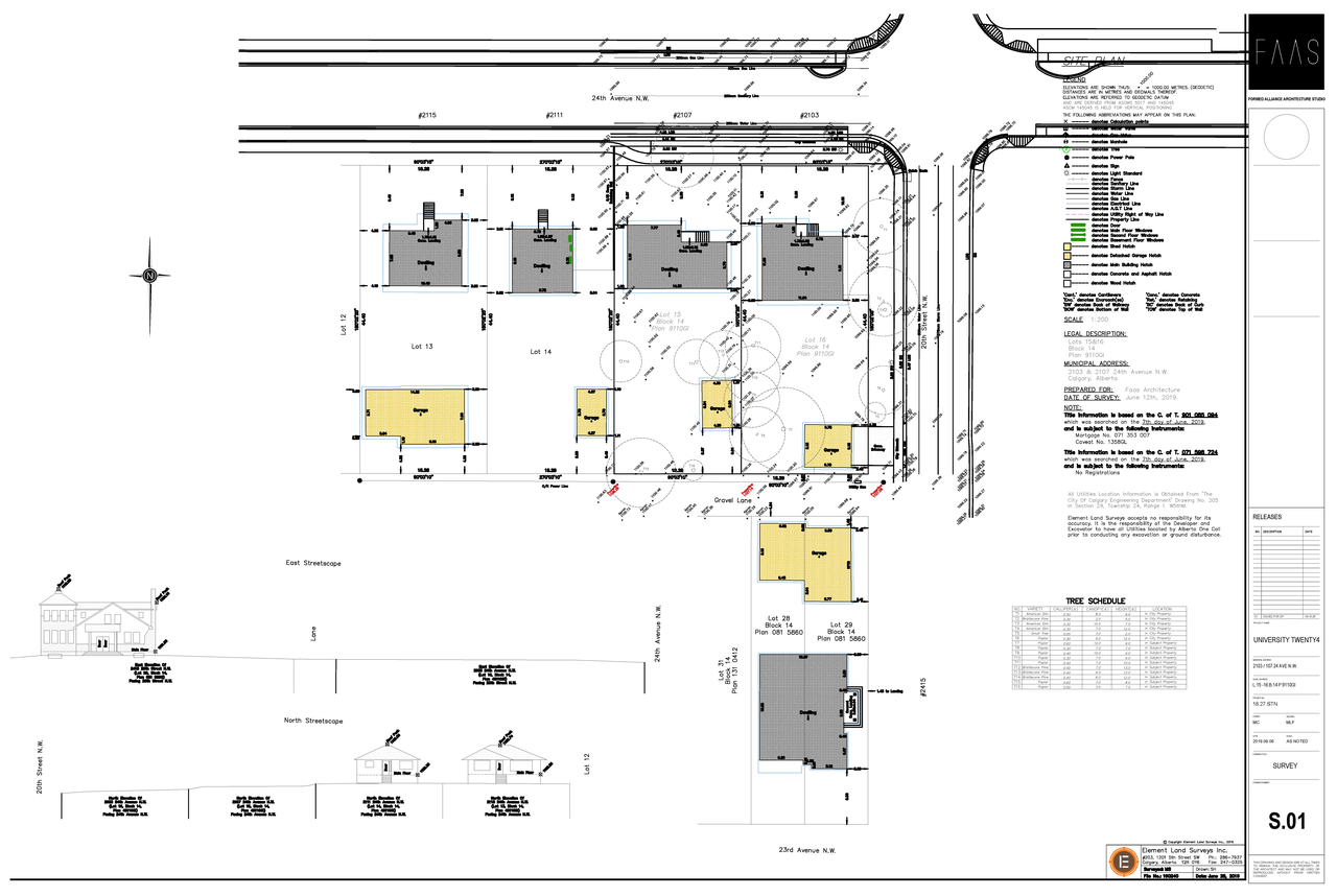 Construction site plan for project from page 15 of the file 'DP2026-02105 -DMAP Plans Submitted 2026-04-21 8MB'