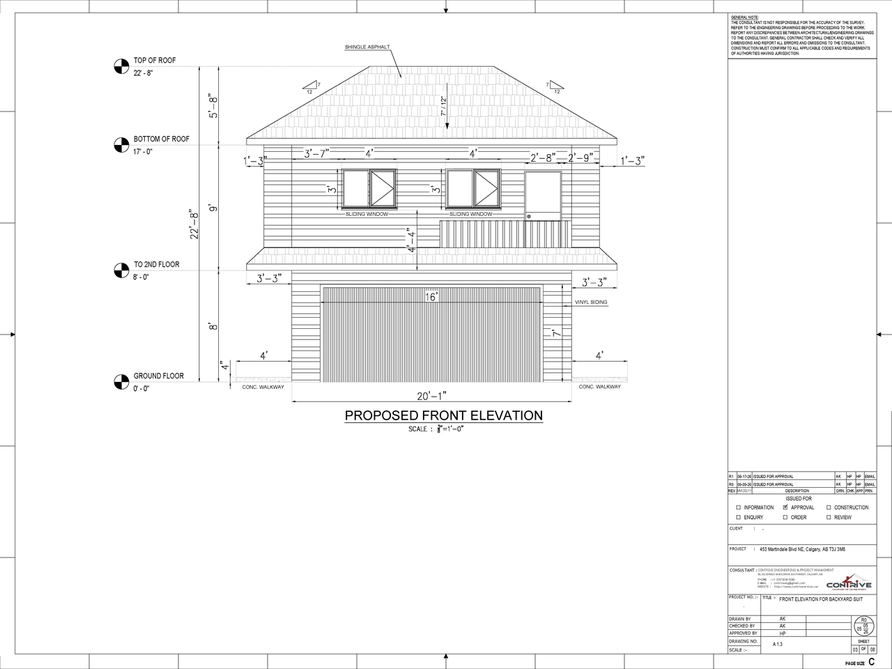 Image from page 3 of the file 'DP2026-02157 DMAP Plans Amended (1MB) 2026-06-17'