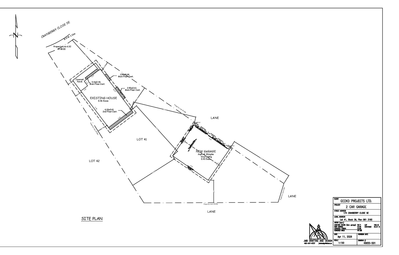 Construction site plan for project from page 3 of the file '2026-04-17 DMAP Plans (Submitted)2026-04-15 (1MB)'