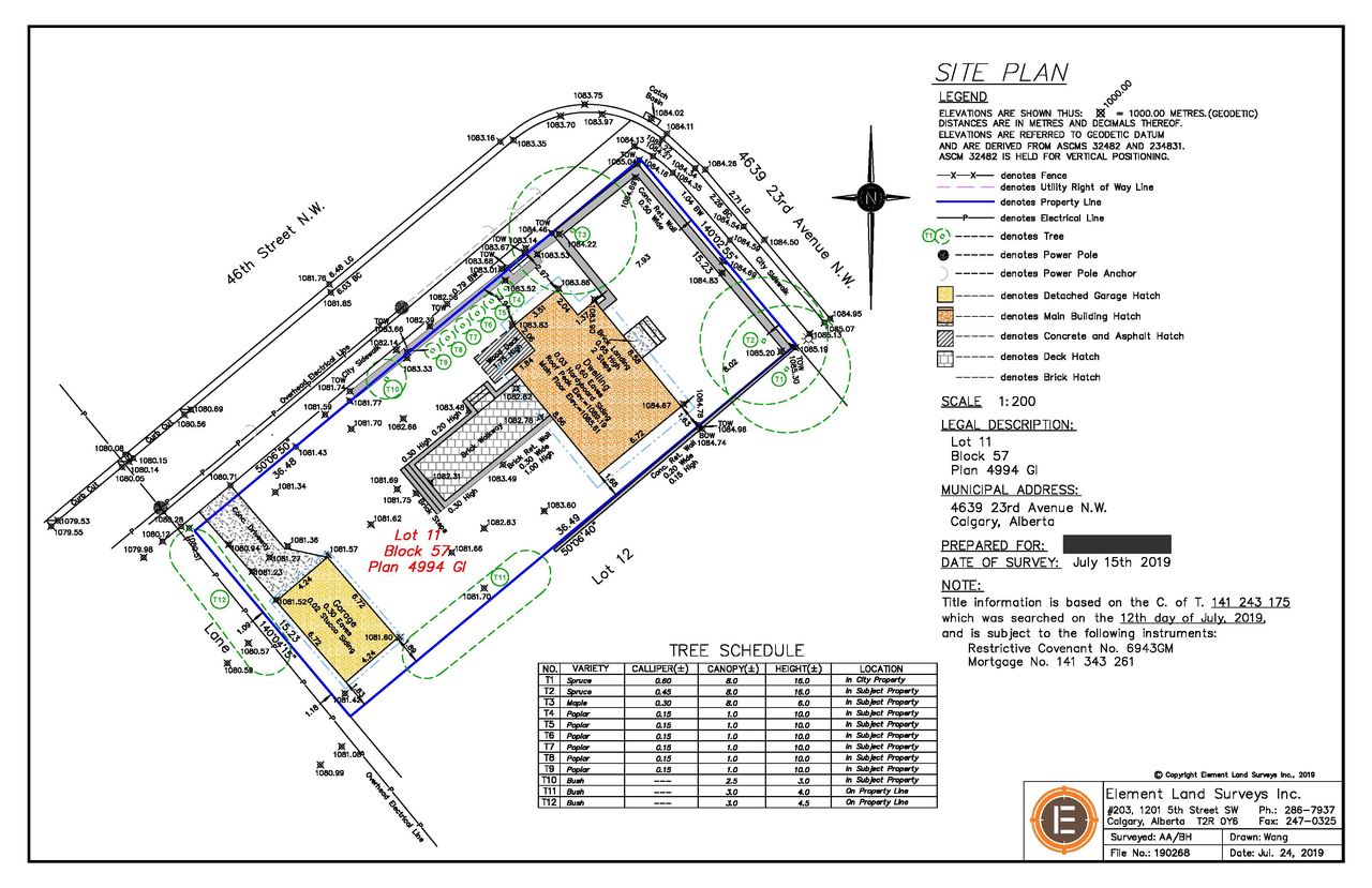 Construction site plan for project from page 1 of the file 'DP2026-02198 - DMAP Plans Submitted (1MB) 2026-07-07'