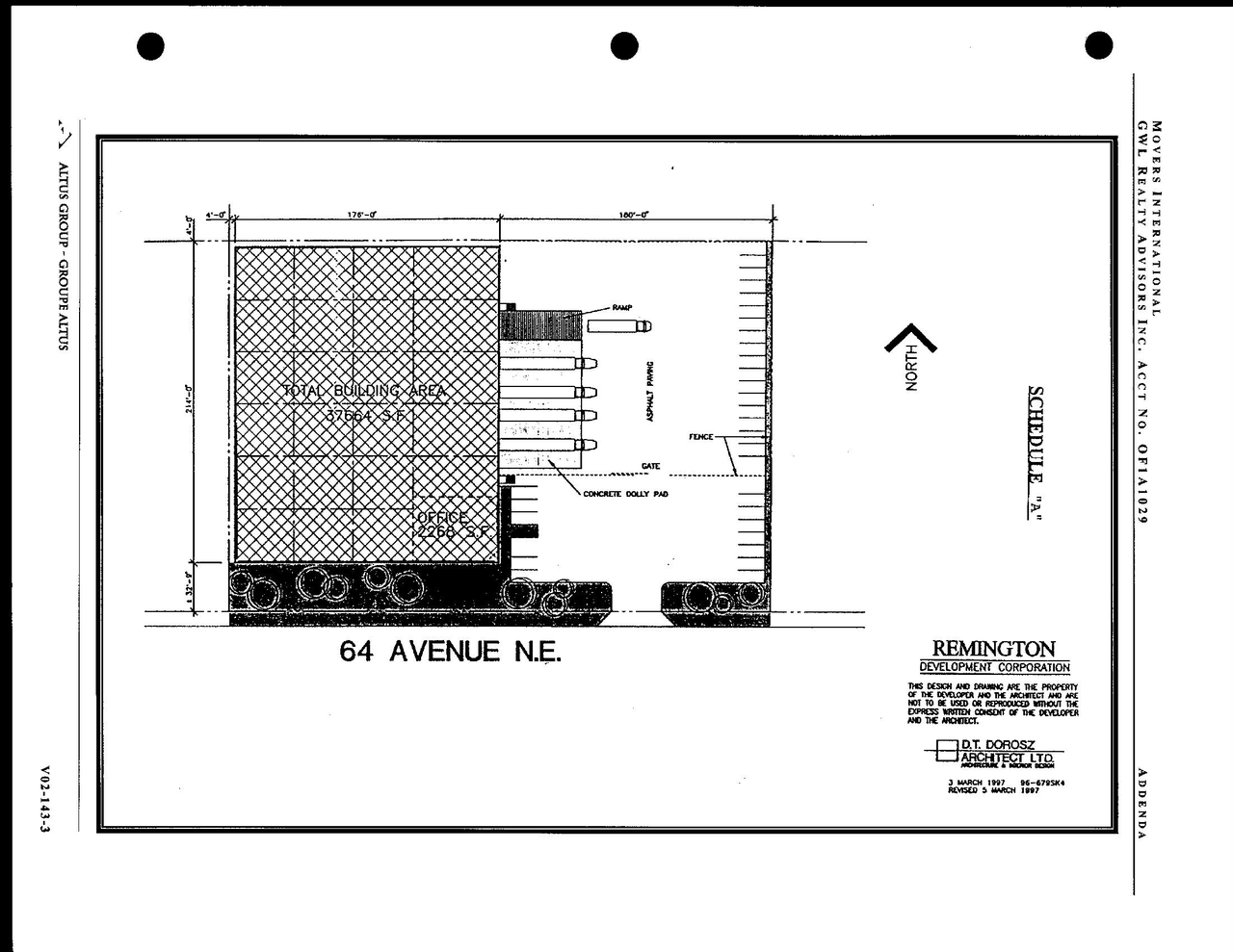Construction site plan for project from page 1 of the file 'DP2026-02206 - DMAP Plans Submitted (2MB) 2026-05-12'