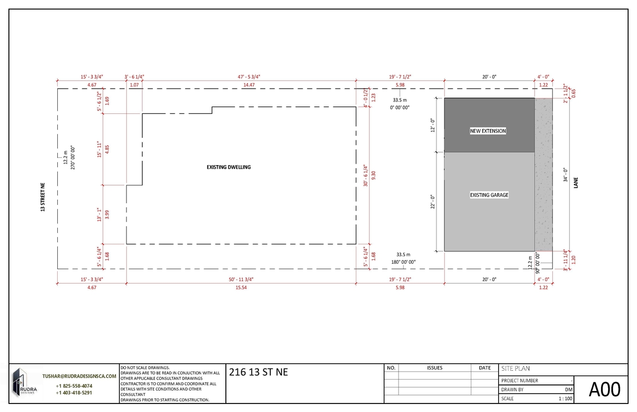 Construction site plan for project from page 1 of the file 'DP2026-02232 DMAP Plans (Submitted)2026-04-17 (1MB)'