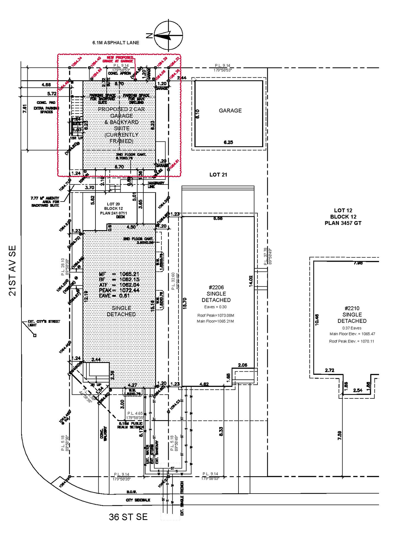 Construction site plan for project from page 4 of the file 'DP2026-02293 DMAP Plans (Submitted)2026-04-20 (2MB)'