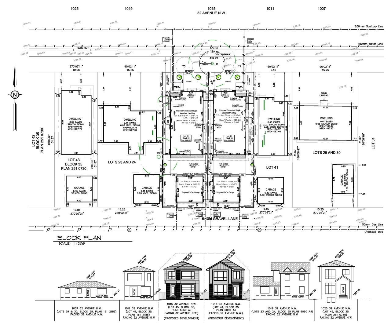 Construction site plan for project from page 2 of the file 'DP2026-02294 DMAP Plans (Submitted)2026-04-21(5MB)'