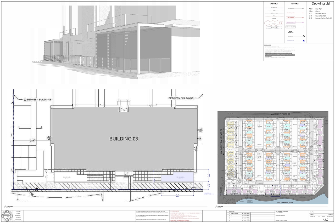 Image from page 1 of the file 'DP2026-02314 DMAP Plans (Submitted)2026-04-21(3MB)'