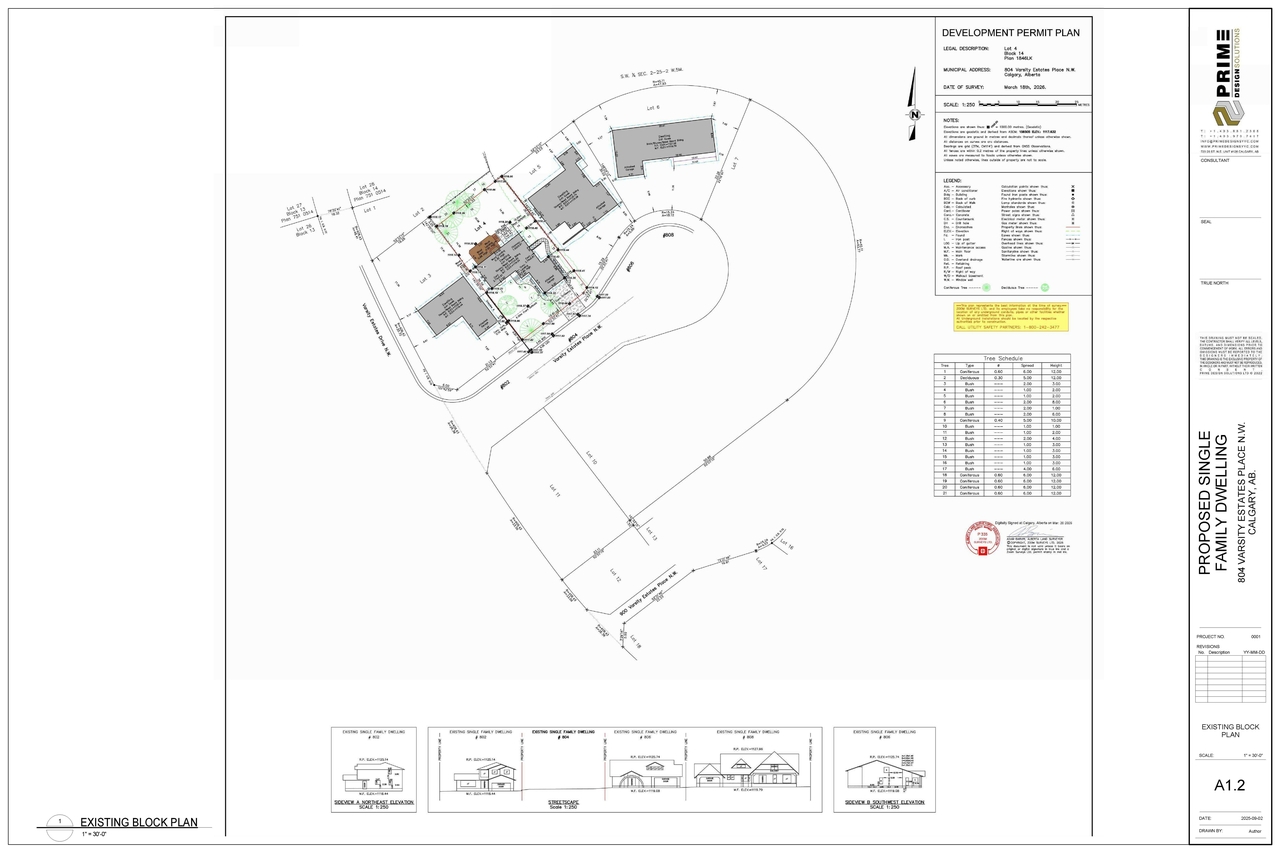 Construction site plan for project from page 6 of the file 'DP2026-02317 DMAP Plans (Submitted) 2026-04-21 (9MB)'