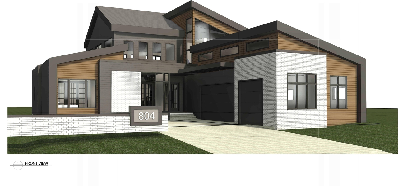 Rendering of building from page 2 of the file 'DP2026-02317 - DMAP Plans Decision Rendered (8MB) 2026-07-28'
