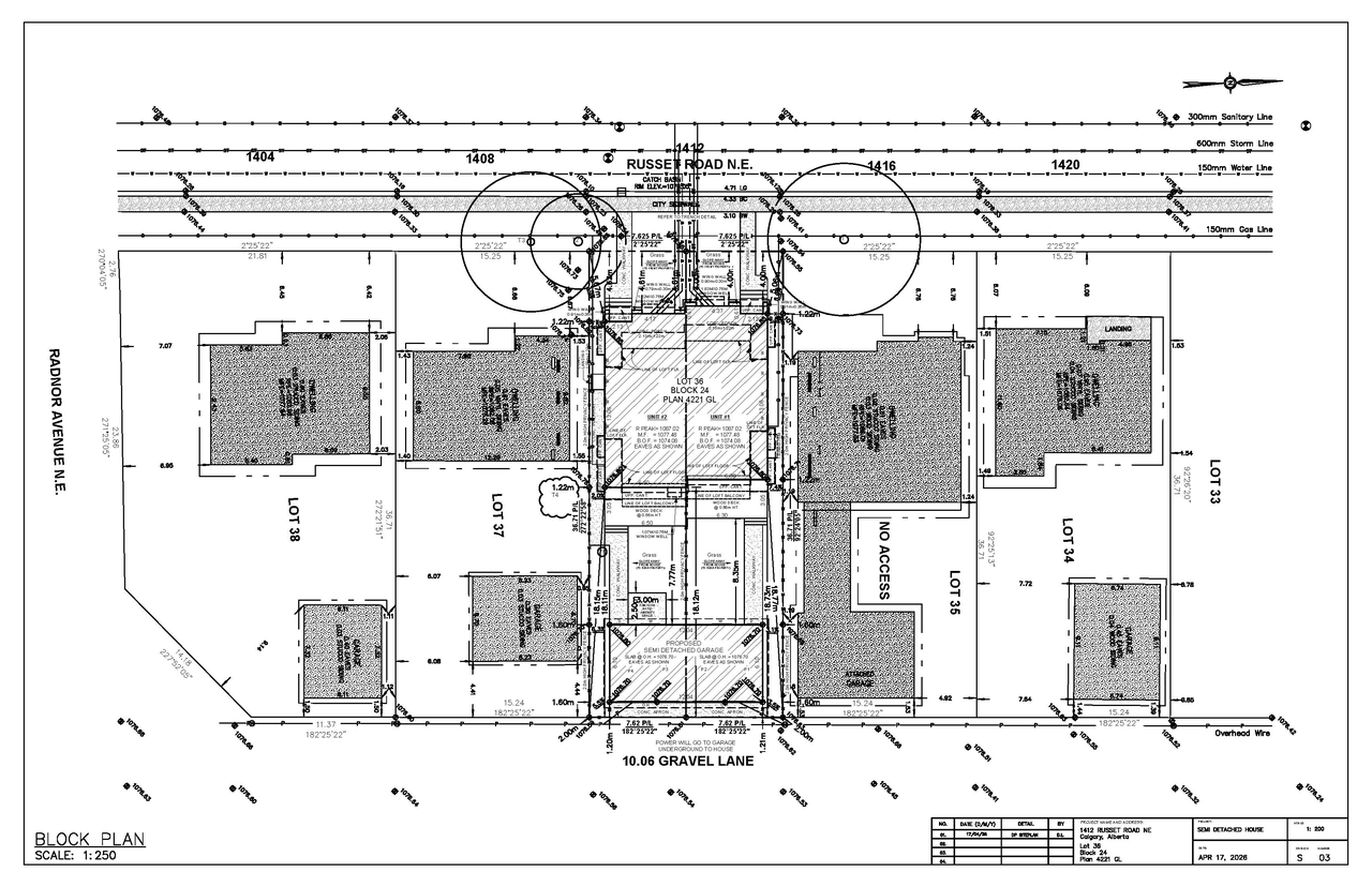 Construction site plan for project from page 10 of the file 'DP2026-02321 DMAP Plans (Submitted)2026-04-21 (3MB)'