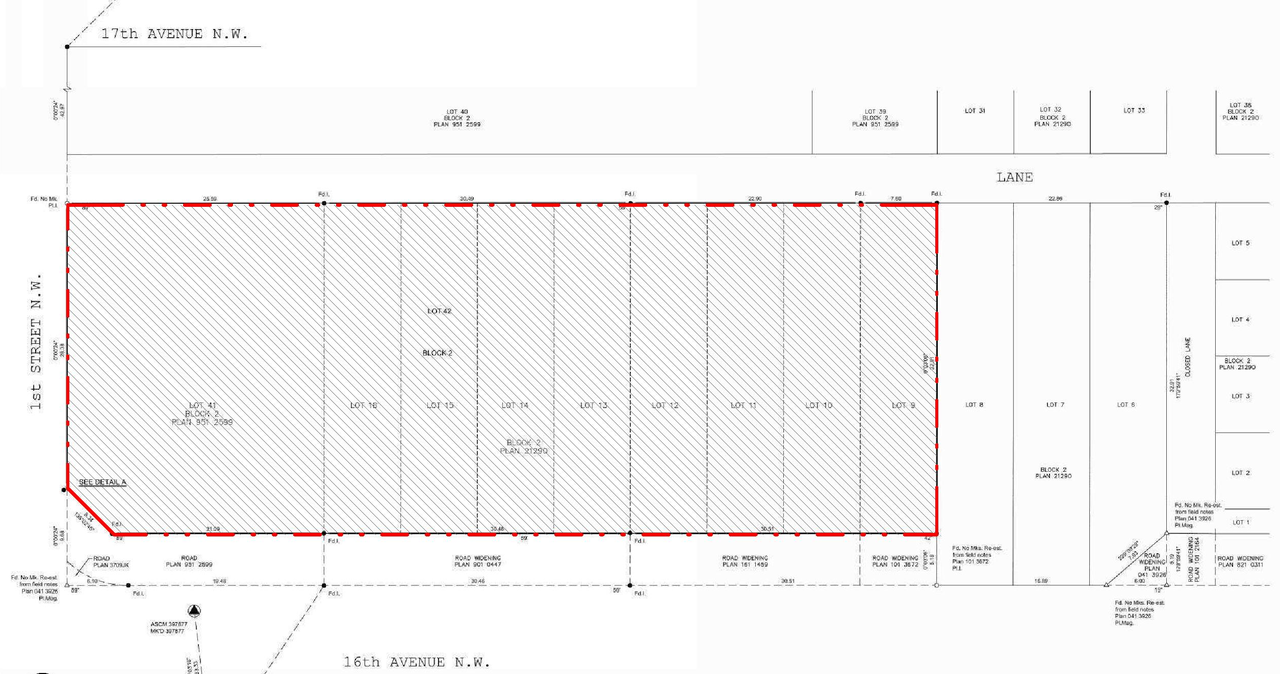 Construction site plan for project from page 2 of the file 'DP2026-02330 DMAP Plans Amended (15MB) 2026-07-28'