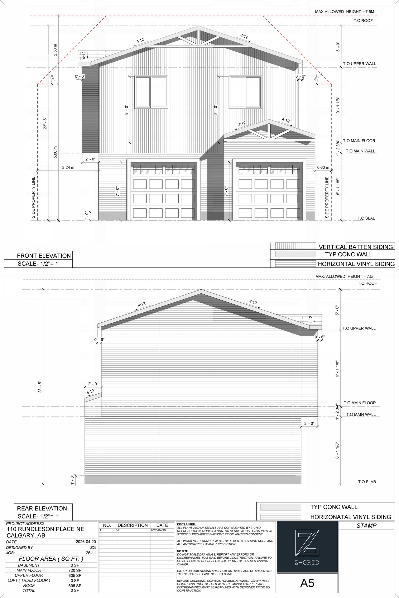 Image from page 1 of the file 'DP2026-02331 DMAP Plans (Submitted)2026-04-22 (6MB)'