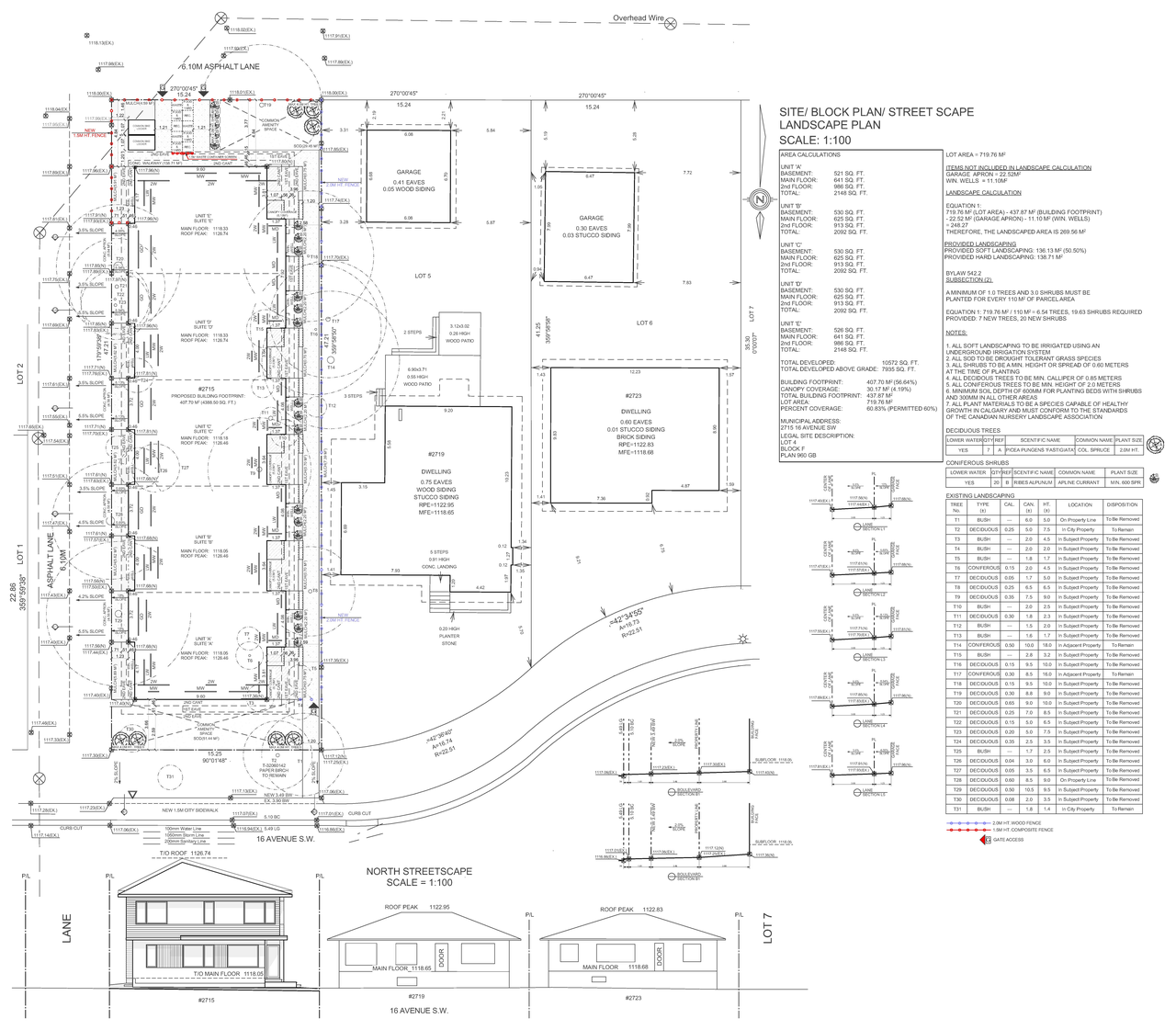 Construction site plan for project from page 2 of the file 'DP2026-02383 DMAP Plans Submitted (2MB) 2026-05-05'