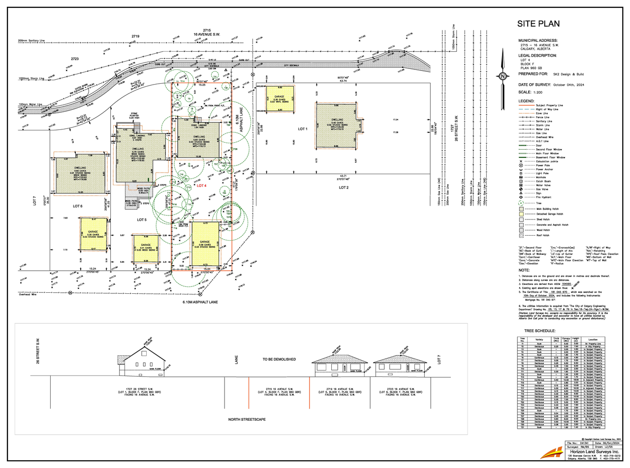 Construction site plan for project from page 4 of the file 'DP2026-02383 DMAP Plans Submitted (2MB) 2026-05-05'