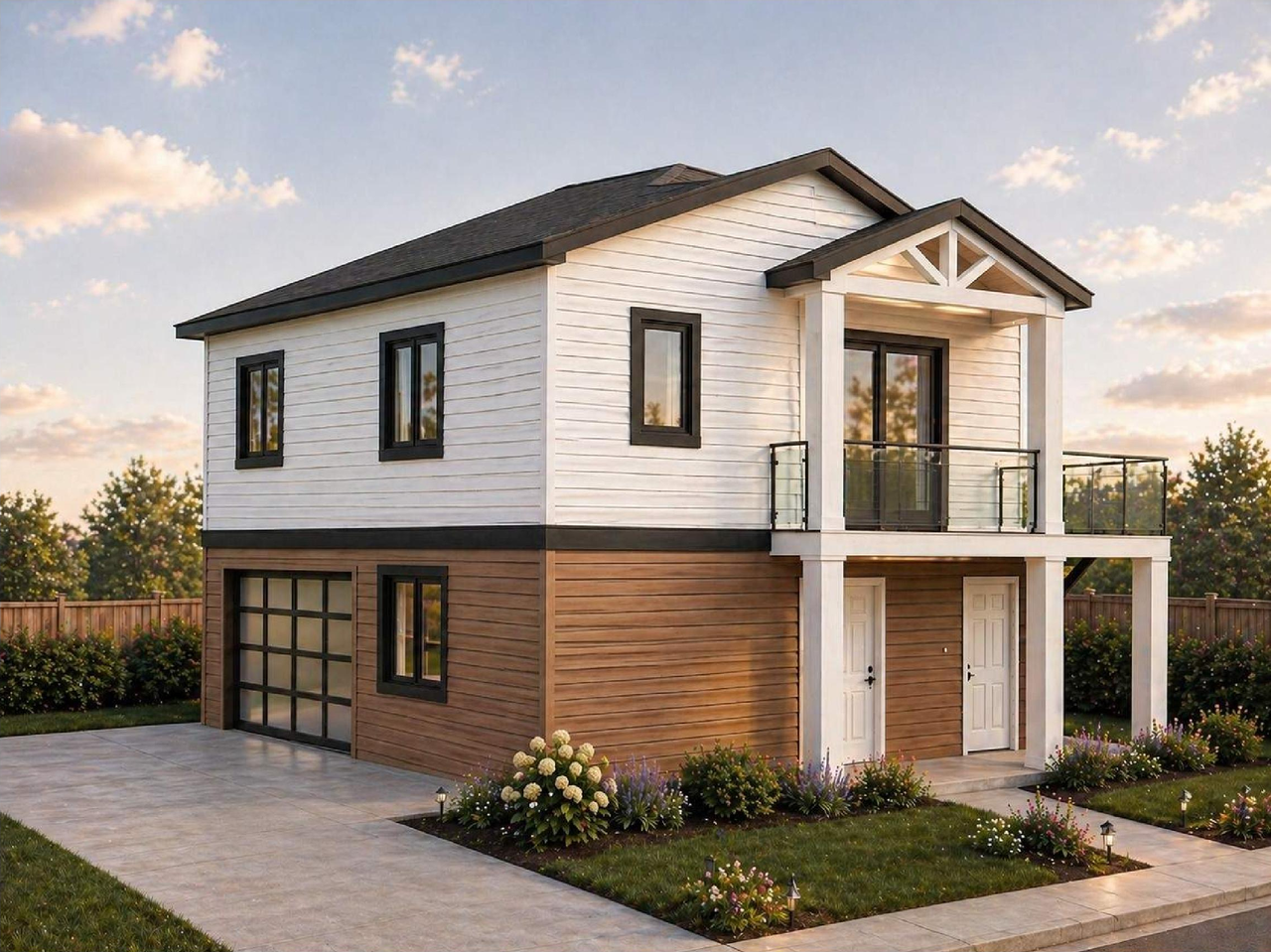 Rendering of building from page 10 of the file 'DP2026-02398 - DMAP DECISION RENDERED (2MB) 2026-09-07'