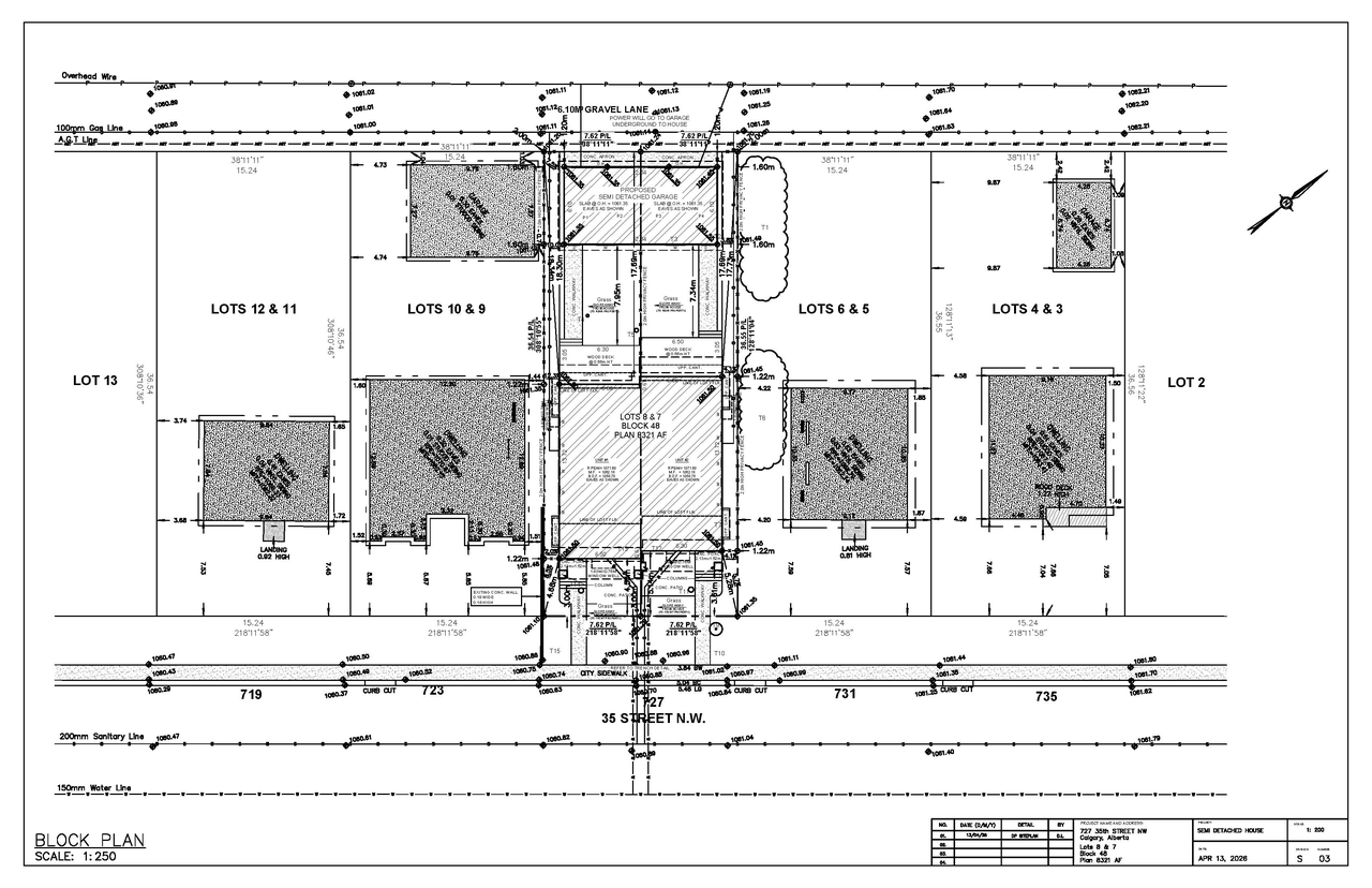 Construction site plan for project from page 10 of the file 'DP2026-02451 DMAP Plans (Submitted)2026-04-29 (3MB)'