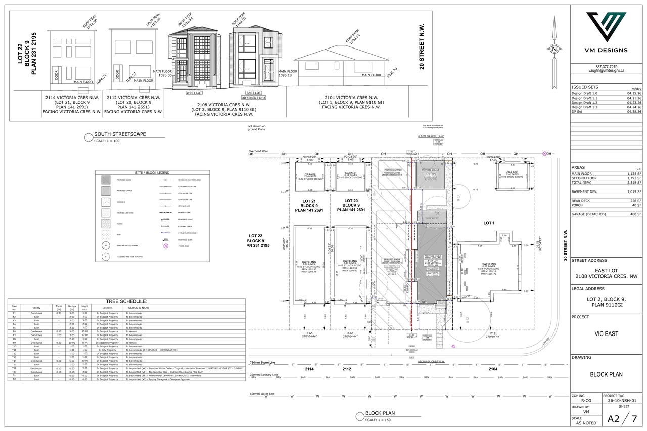 Construction site plan for project from page 2 of the file 'DP2026-02481 DMAP Plans (Submitted)2026-04-29 (3MB)'