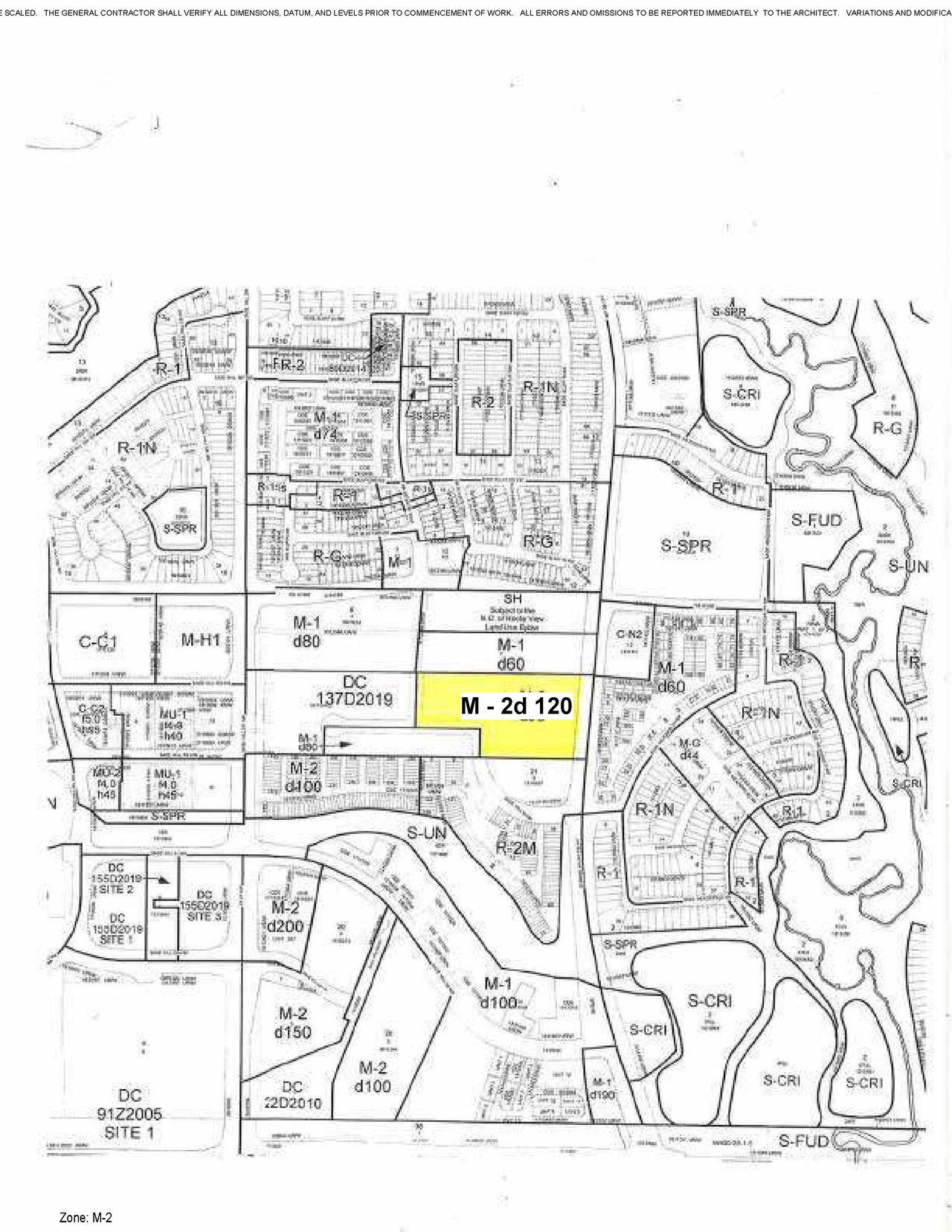 Construction site plan for project from page 3 of the file 'DP2026-02506 DMAP Plans (Submitted) 2026-04-30 (8MB)'