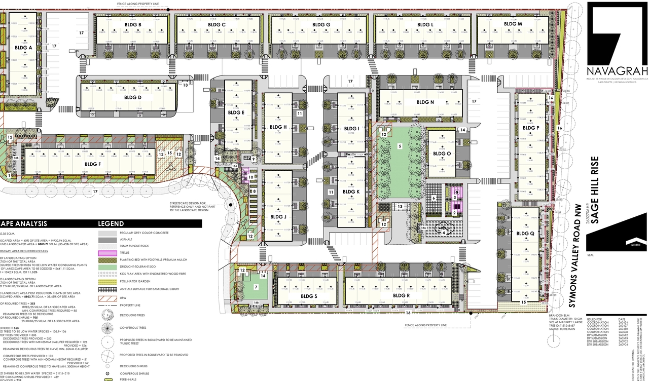 Construction site plan for project from page 1 of the file 'DP2026-02506 DMAP Plans (Amended) 2026-09-14 (10MB)'