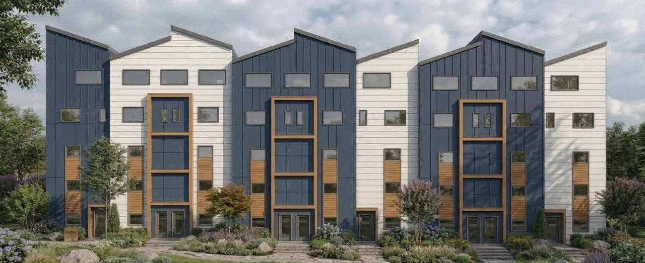 Rendering of building from page 2 of the file 'DP2026-02506 DMAP Plans (Amended) 2026-09-14 (10MB)'