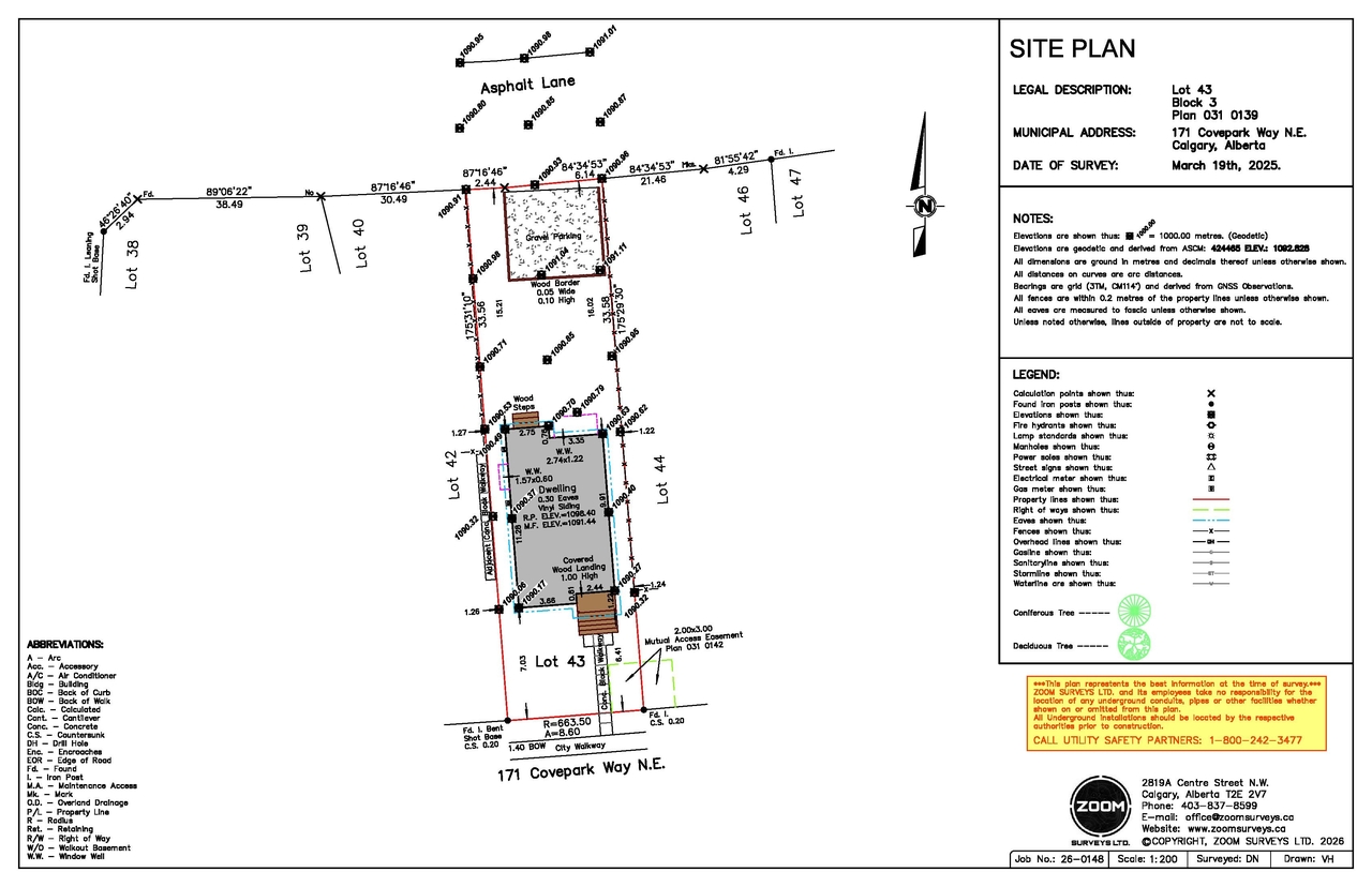 Construction site plan for project from page 2 of the file 'DP2026-02517 DMAP Plans Submitted 2026-05-05 655KB'