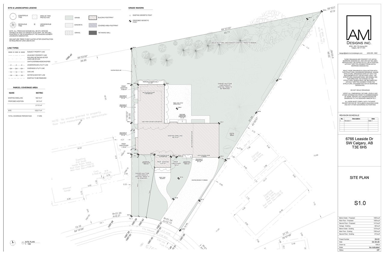 Construction site plan for project from page 4 of the file 'DP2026-02521 DMAP Plans Submitted (1MB) 2026-04-30'