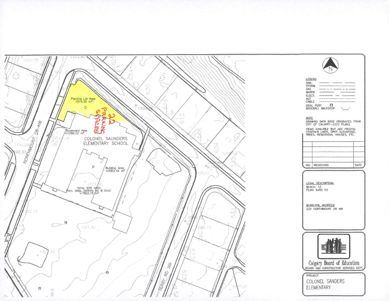Construction site plan for project from page 2 of the file 'DP2026-02522 DMAP Plans Submitted 2026-05-05 300MB'