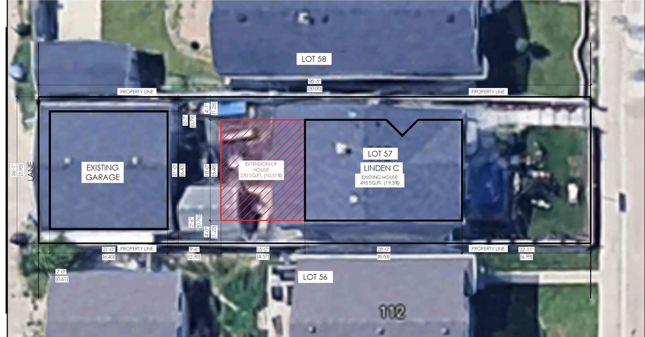 Construction site plan for project from page 2 of the file 'DP2026-02582 DMAP Plans (Submitted) 2026-05-04 (2MB)'