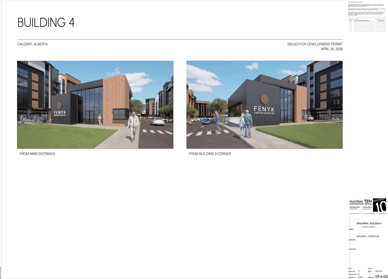 Rendering of building from page 15 of the file 'DP2026-02619 DMAP Plans (Submitted) 2026-05-26 (18MB)'