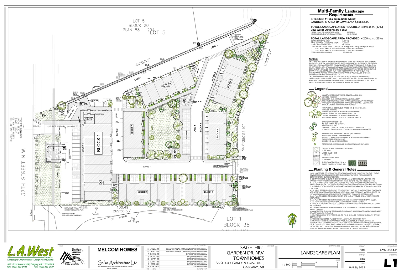 Construction site plan for project from page 13 of the file 'DP2026-02632 DMAP Plans (Submitted) 2026-05-05 (13MB)'