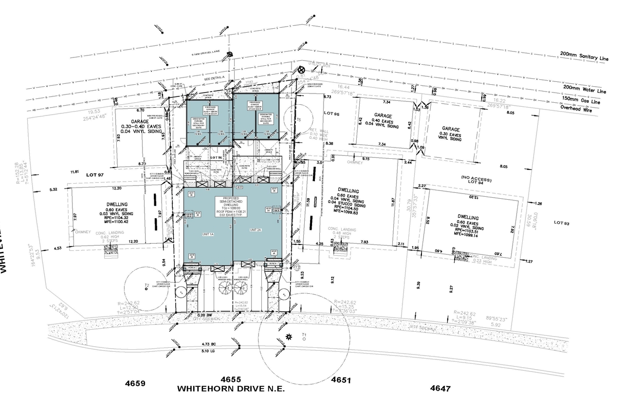 Construction site plan for project from page 9 of the file 'DP2026-02698 DMAP Plans (Submitted) 2026-05-11 (2MB)'