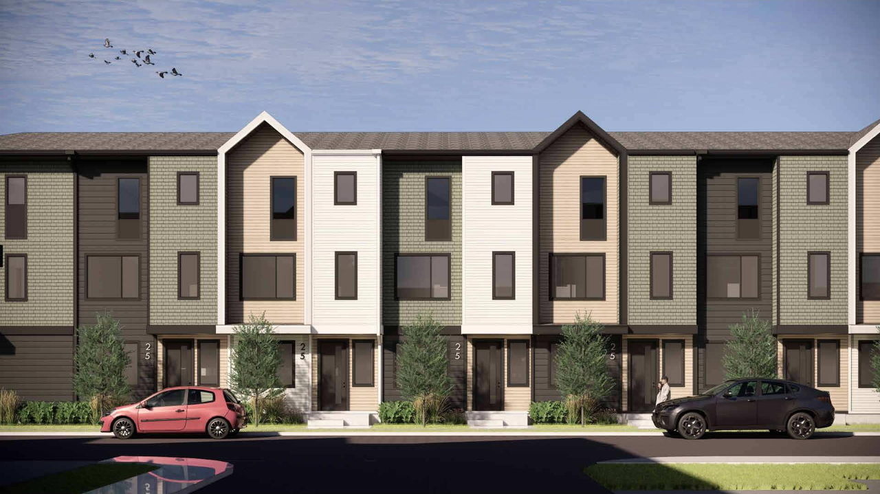 Rendering of building from page 1 of the file 'DP2026-02702 DMAP Plans (Submitted) 2026-05-08 (43MB)'