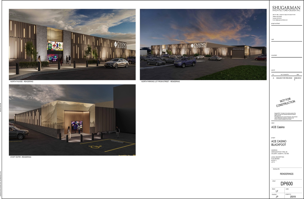 Rendering of building from page 4 of the file 'DP2026-02720 DMAP Plans (Submitted) 2026-05-08 (1MB)'