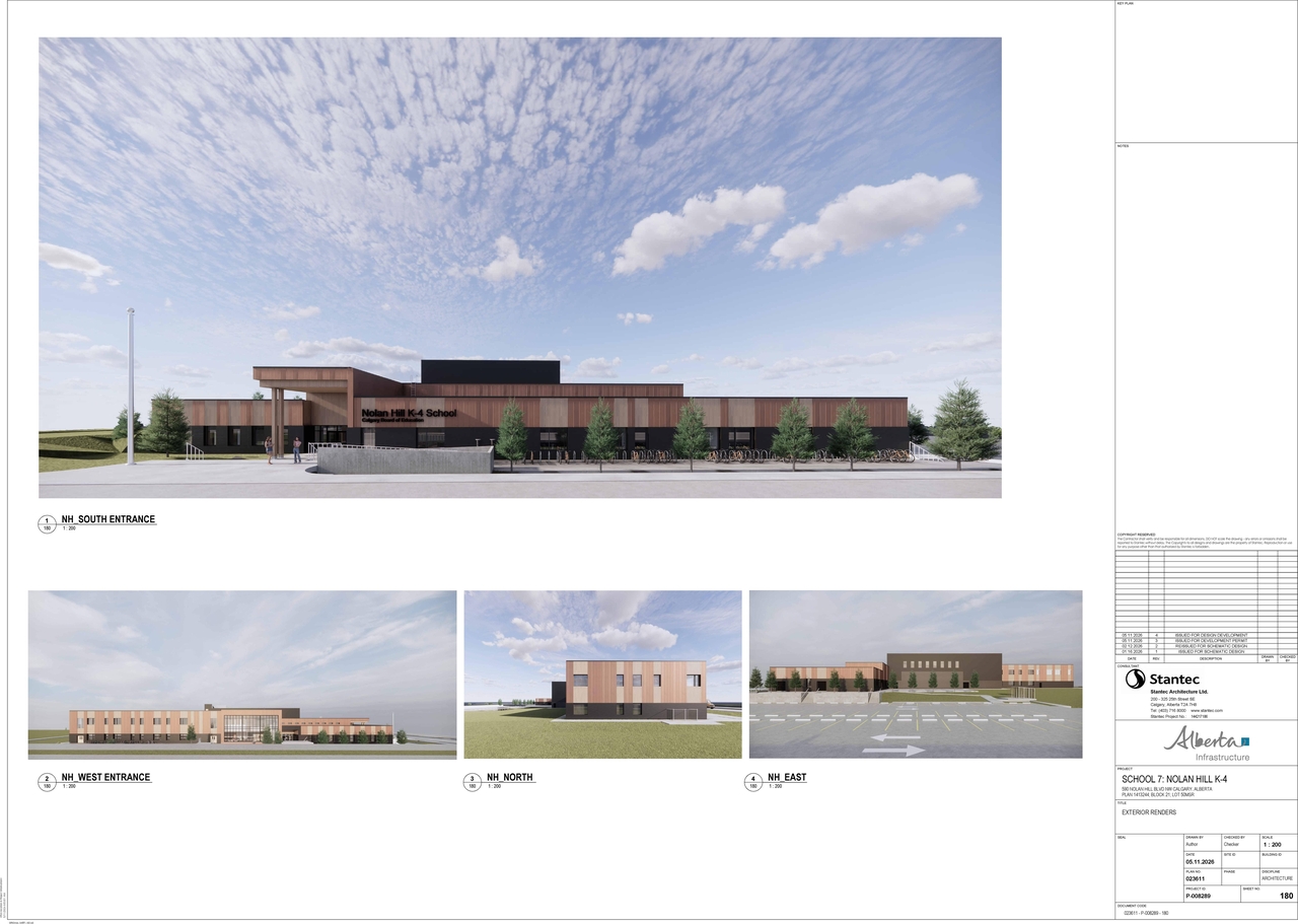 Rendering of building from page 7 of the file 'DP2026-02752 - DMAP PLANS (Submitted) 2026-05-08 (10MB)'